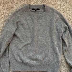Quince size small grey cashmere sweater